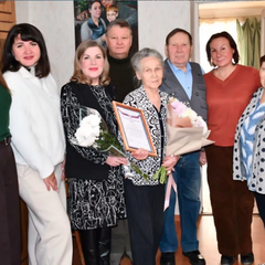 Сегодня Зинаида Федоровна Ладнова отмечает юбилей - 90 лет!