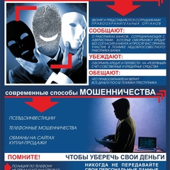 МАТЕРИАЛЫ ПО ПРОФИЛАКТИКЕ ХИЩЕНИЙ ДЕНЕЖНЫХ СРЕДСТВ ГРАЖДАН